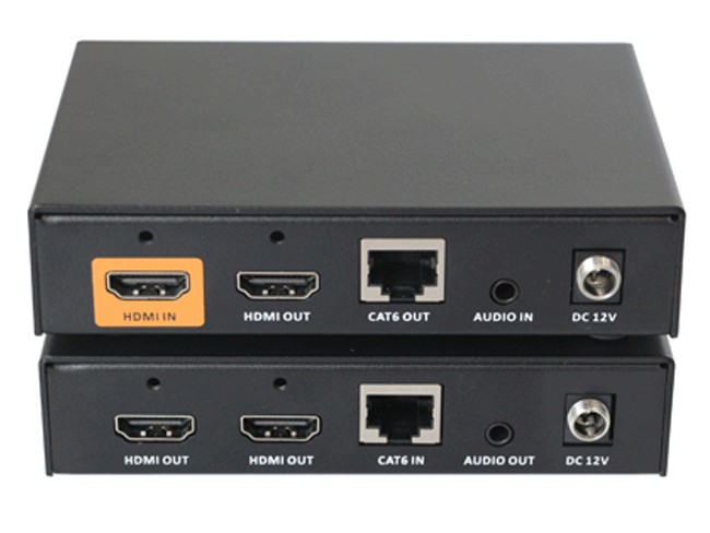 HDMI over CAT Extender kit with POC up to 150m/450FT