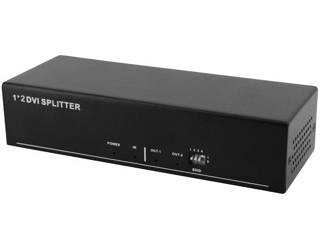 1 to 2 DVI Spliiter with EDID management