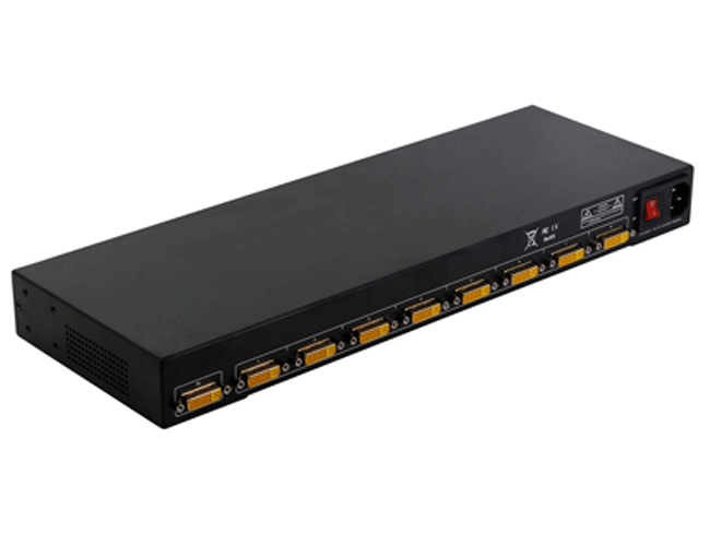 1 to 8 DVI Spliiter with EDID management