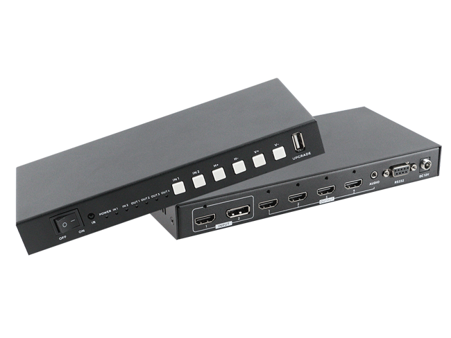 (DPB-2400U)4K inputs Video wall controller with 4 HDMI outputs