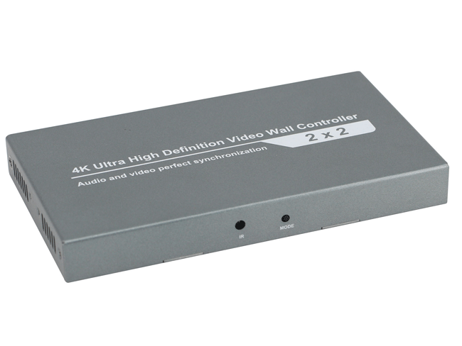 4K inputs Video wall controller with 4 HDMI outputs