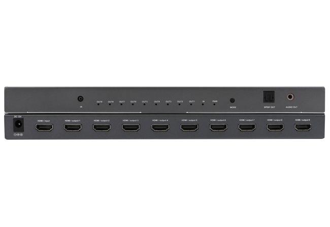 4K inputs Video wall controller with 4 HDMI outputs