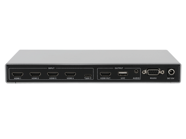 5x1 4K60 Multiviewer Switcher with seamless switching