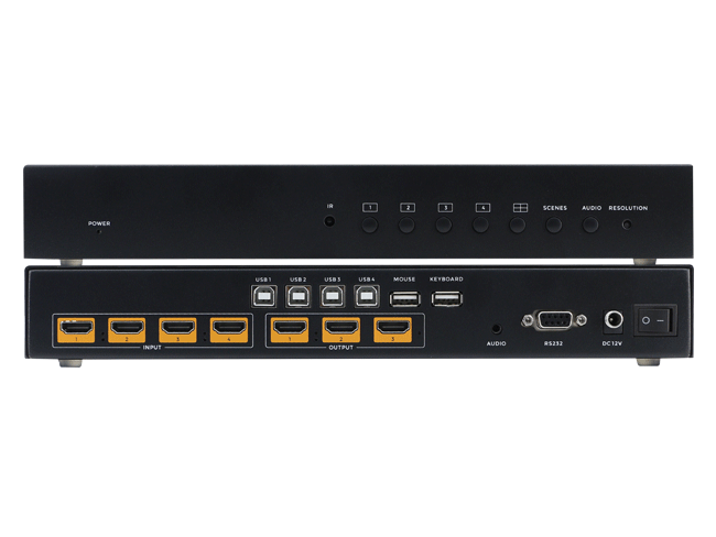 5x1 4K60 Multiviewer Switcher with seamless switching