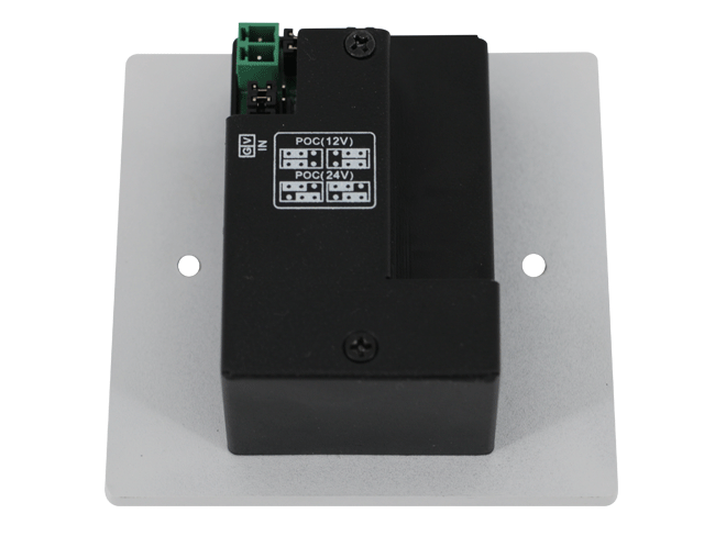 4K HDMI+USB2.0 Wallplate transmitter with POC and audio