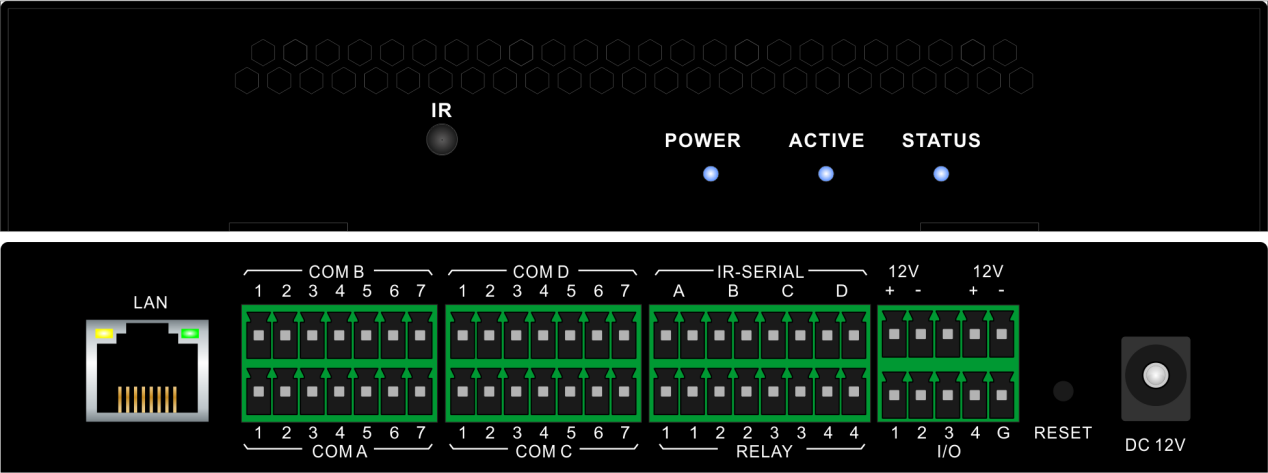 BYOD-E4000中控外观